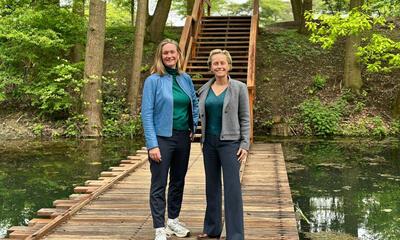 Evi en Annick Brialmont