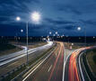 led-verlichting op snelweg